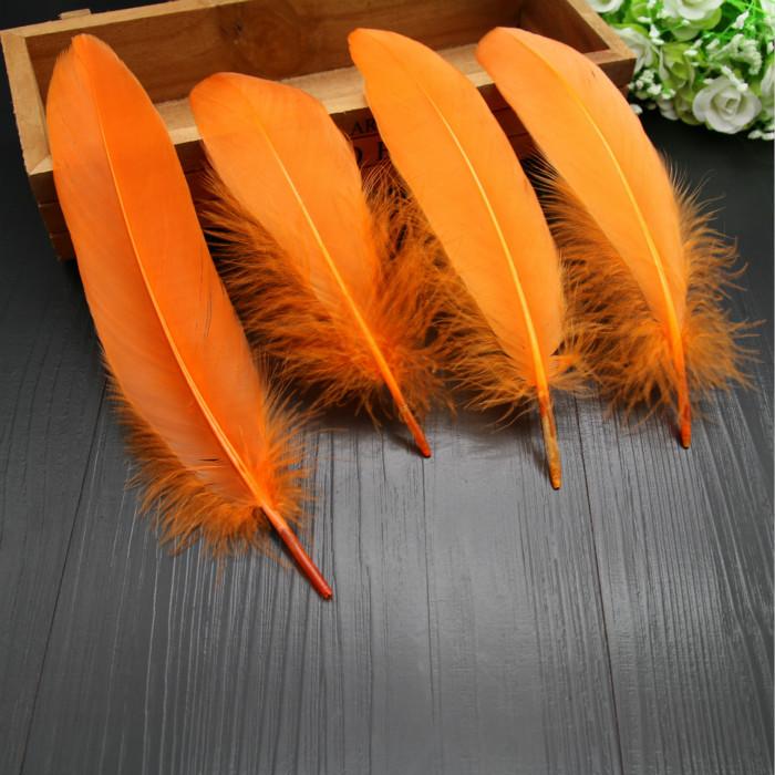 50Pcs28 Color Diy Feather Hard Big Floating Feather Wedding Dress Children Handmade Decoration Materials