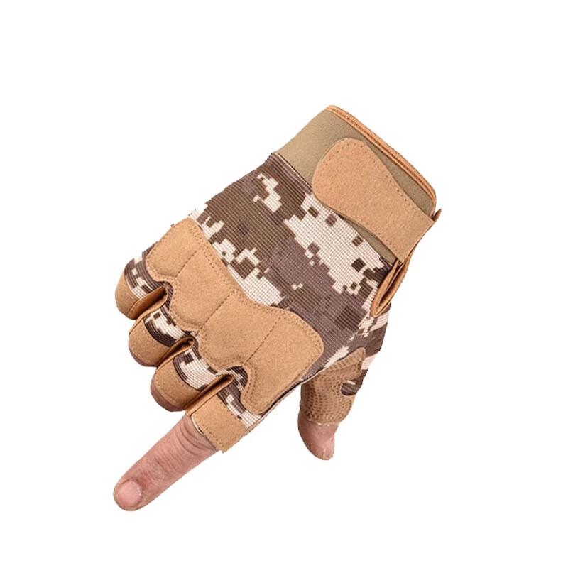 Men s Half-Finger Outdoor Training Gloves L