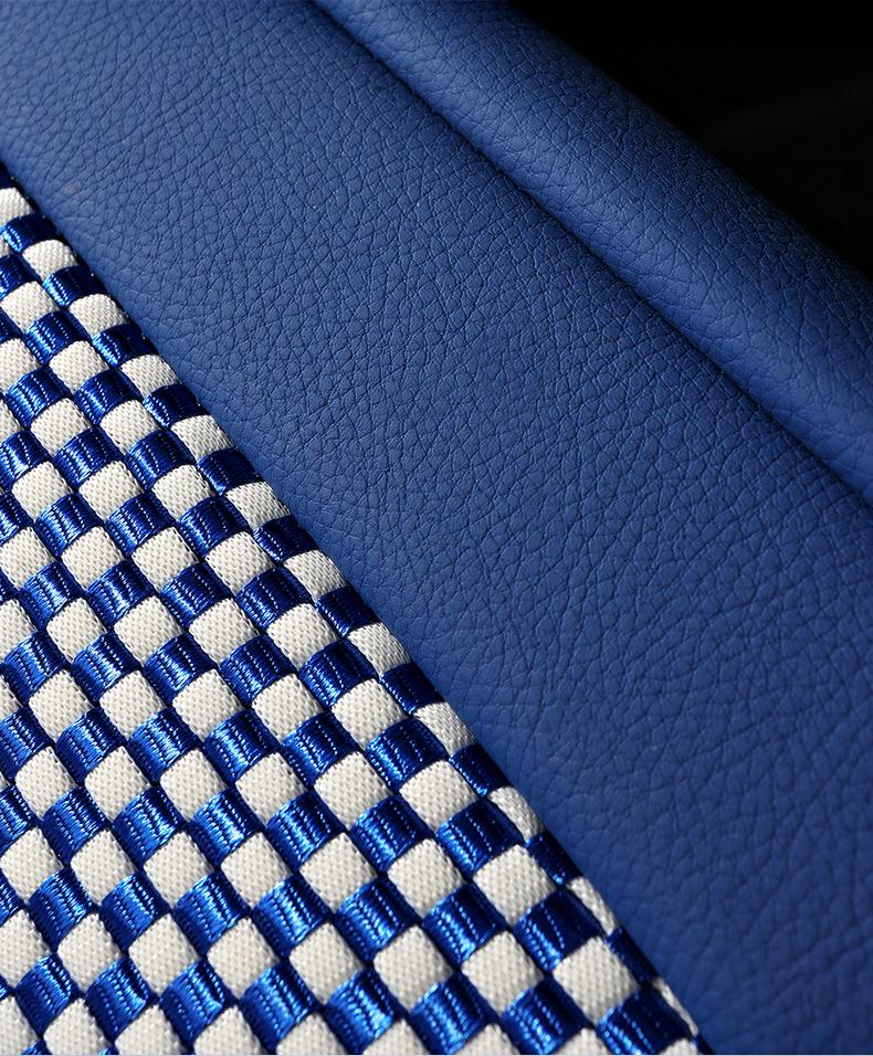 Bestune Cartoon Car Seat Cushion: Universal Leather-Linen Wrap for All Seasons