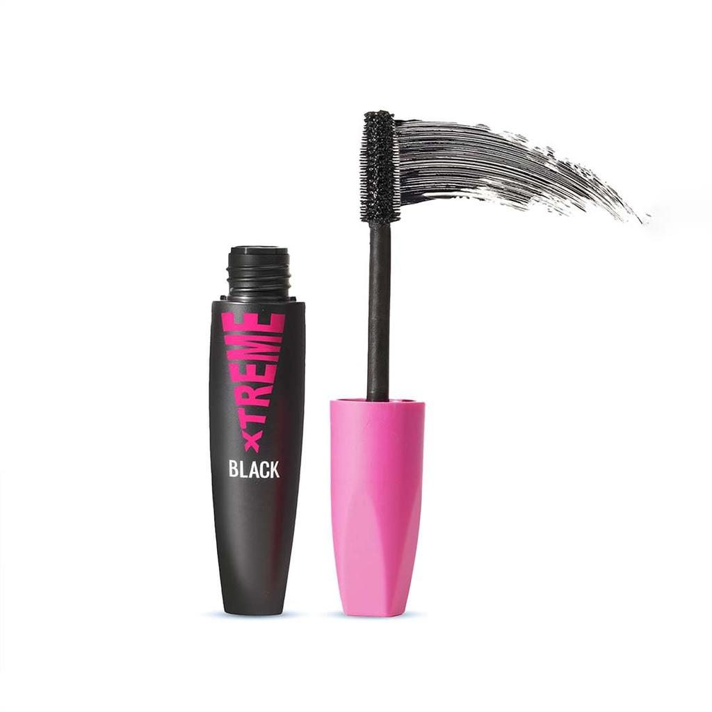 Glam21 Xtreme Black Mascara - Waterproof Volumizing & Lengthening Formula for Up to 12-Hour Stay - 10ml