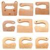 Wooden Kids Knife for Cooking Cute Fish Dinosaur Shape Kitchen Toy Vegetable Fruit Cutter Tool Toys Wood Child