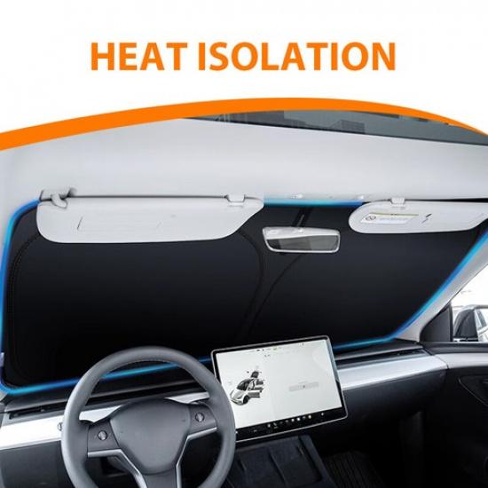 Front Windshield Sun Shade Foldable Cover For 16-24 Lexus RX350 RX350L RX450H