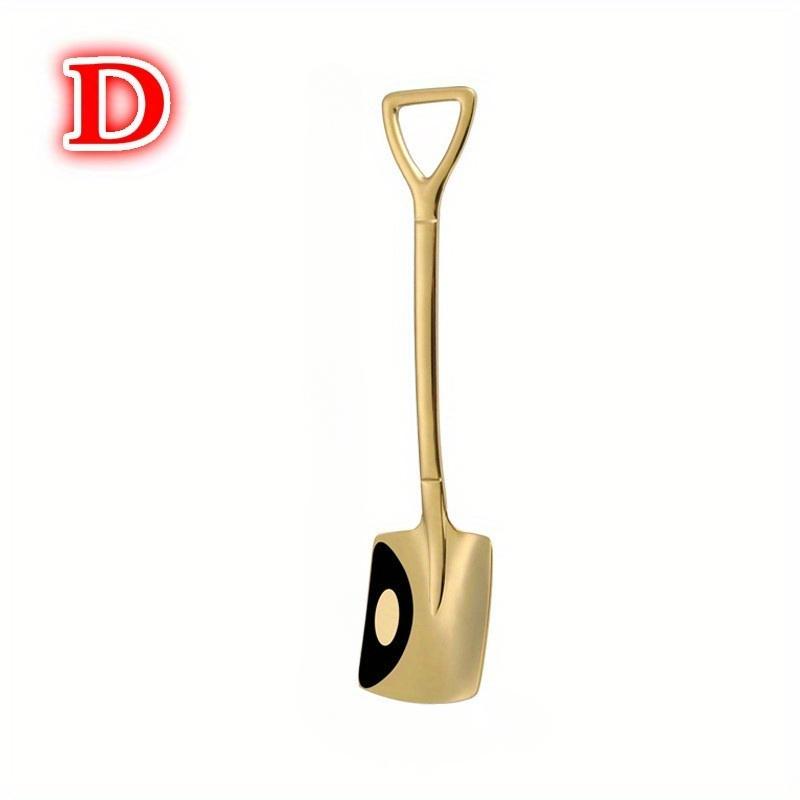 1PC Creative Shovel Spoon Stainless Steel Spoon Household Watermelon Scoop Dessert Ice Cream Scoop