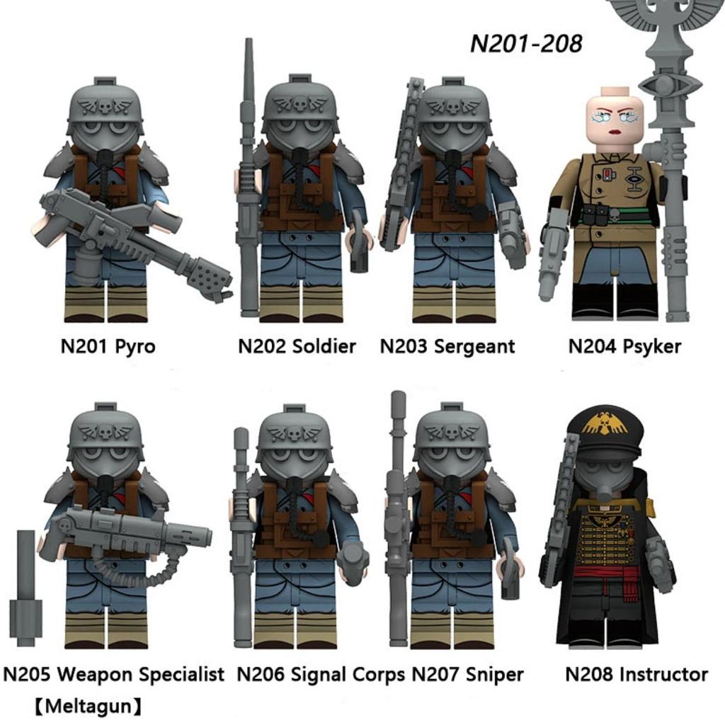 Vojenské herní figurky Death Corps Hračky