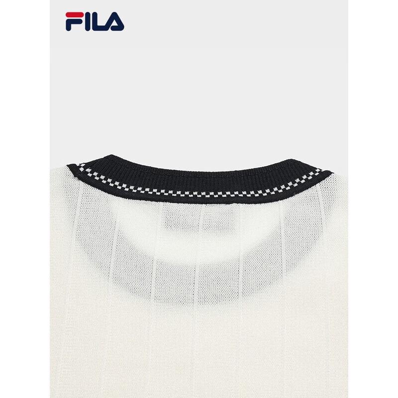 FILA Women's Short Sleeve Knit Pullover
