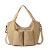 New Ins Style Summer Casual Lazy Shoulder Messenger Tote Bag Versatile Simple Pocket Large Capacity Cloth Bag