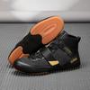Medium top boxing shoes men's large size breathable non-slip wrestling shoes indoor fitness deadlift training shoes