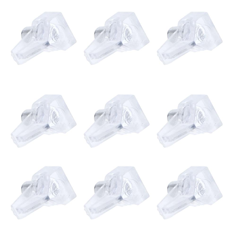 50PCS Clear Shelf Support Pegs Shelf Holder Pins Bracket Cabinet Clips Holder Furniture Hardware