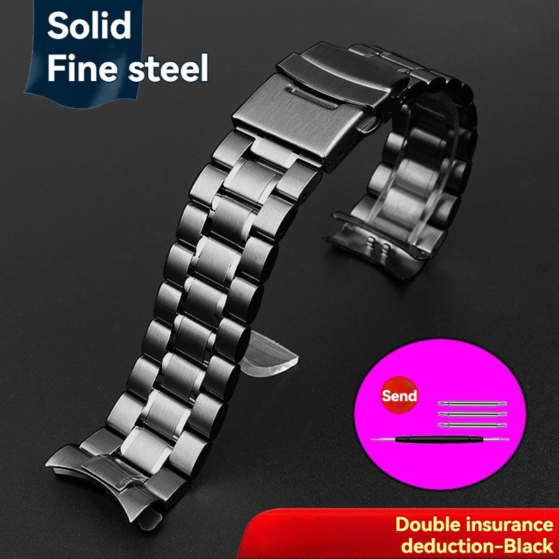 Stainless steel strap For Casio MTP-1375 EFV-540 500 EFS-S510 EFR-303 Universa Metal Watchband 20mm 22mm Bracelet wristband