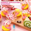 122436 Pcs Valentine'S Day Gift For Kids Cowboy Rubber Duck Mini Rubber Duckies With Hat Glasses Scarf Shower Party Favor