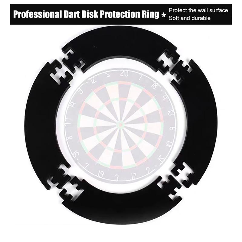 

4Pcs/Set 18In Eva Dartboard Surround Jigsaw Dart Board Protection Ring Removable Wall Dart Board Backboard For Indoor Gaming 4Pcs