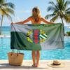Asciugamano da Spiaggia Rapid Wien FC ad Asciugatura Rapida in Microfibra Assorbente Portatile da Viaggio per Nuoto