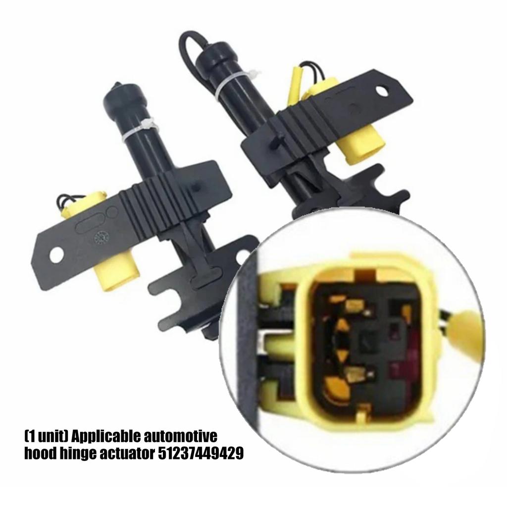 Heavy Duty Hood Hinge Mechanism Front Cover Actuator Assembly Enhancing Durability For G21 G28 Models 51237449429 51237458196