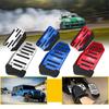 2Pcs Universal Car Foot Pedal Modified Brake Anti-Slip Aluminum Car Pedal Cover Set Kit Pedali Red/Blue/Silver Car Accessories