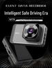 Dual Lens Dash Cam with Night Vision, 3" HD 1080P, WiFi, and Front & Rear Recording