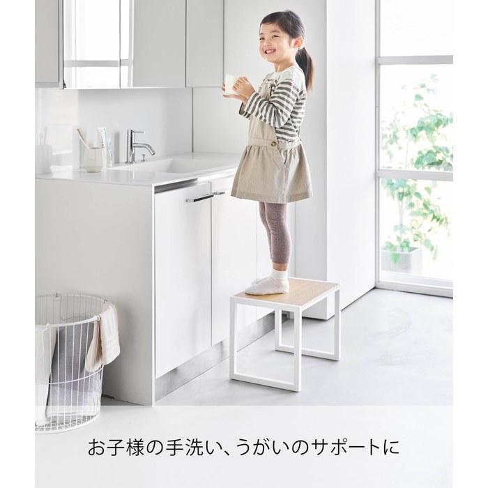 Yamazaki Step Stool H30 White W40xD28xH30.1cm Tower 10123