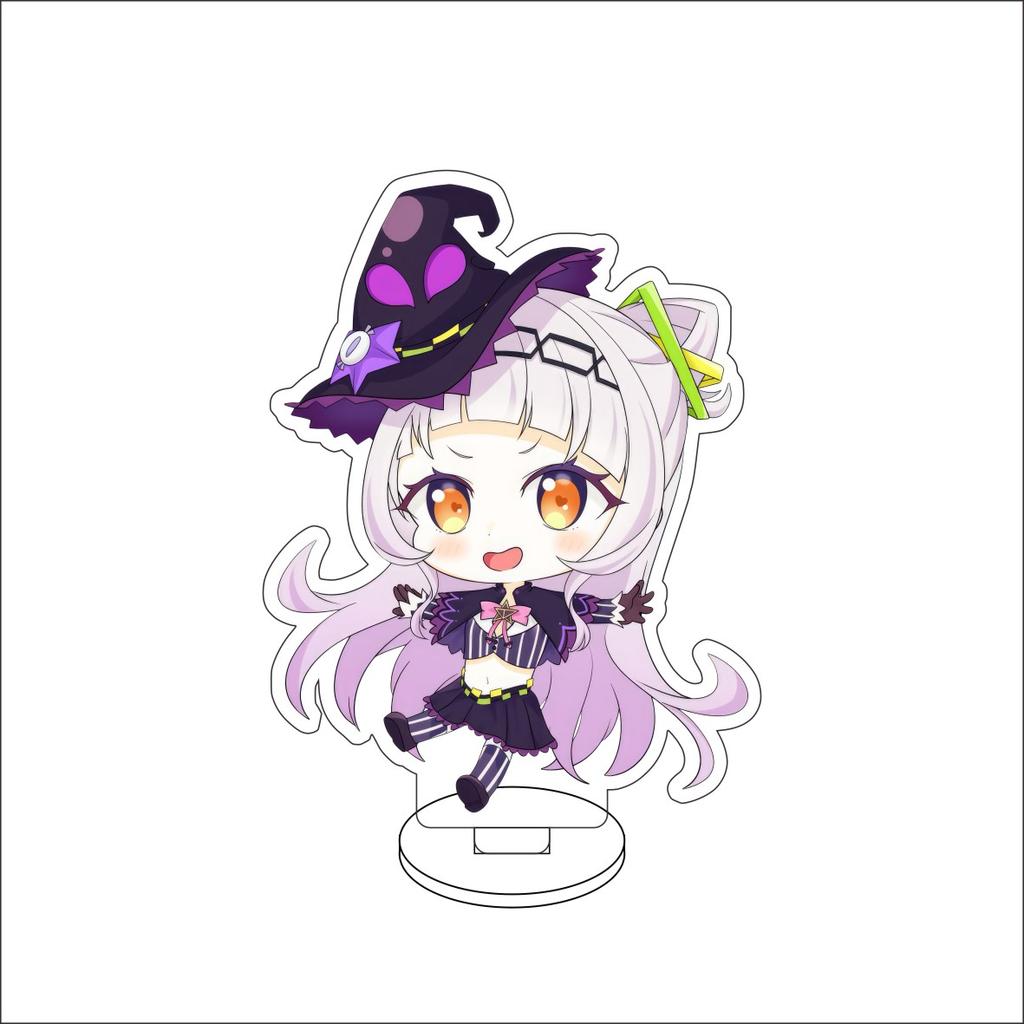 10CM Anime hololive Figure Stand Model Robocosan/Usada Pekora/Shirakami Fubuki Cute Desk Decor Standing Sign Gifts