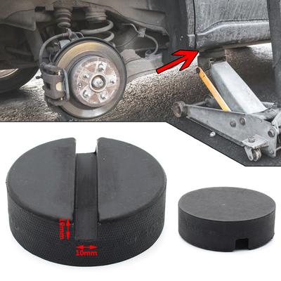 10MM Slot Borracha Jack Pad Suporte Pinch Weld Slotted Floor Frame Rail Adaptador Ferramenta de Reparo de Remoção de Carro para Ford Renault Opel Seat