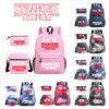 Stylish Stranger Things Canvas Backpack Set Includes Shoulder Bag And Pencil Case Perfect For Casual Travel