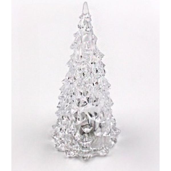 

Рождественская елка Красочная меняющаяся светодиодная настольная настольная лампа с семью цветами в романтическом стиле