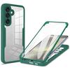 For Samsung Galaxy S25 FE Case Acrylic+TPU Clear Phone Cover with PET Screen Film