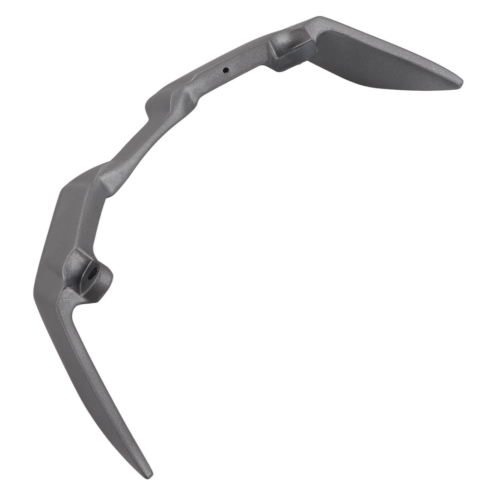 

Motorcycle Front Windshield Fairing Extension Gray Plug and Play Replacement for MT15 2019+