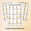 3Pcs Tai Chi Workout Posters Seated Exercise Chart with 16 Gentle Chair Yoga Movements Tai Chi Instructions for Beginners Seniors