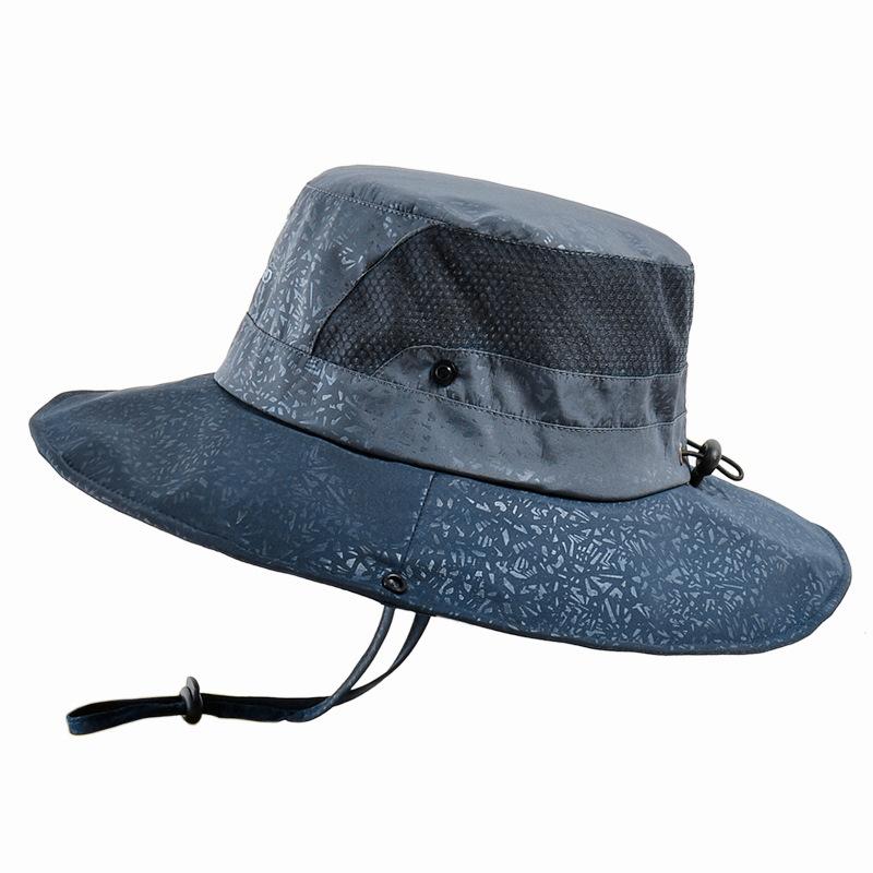 Men's Pastoral Style New Fisherman Hat Fashion Outdoor Sunscreen Breathable Fishing Hunting Hiking Accessories Shade Nylon Hat