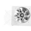 190mm 40W Wandmontage Afzuigventilator Laag Geluidsniveau Huis Badkamer Keuken Garage Ventilatie (Wit)