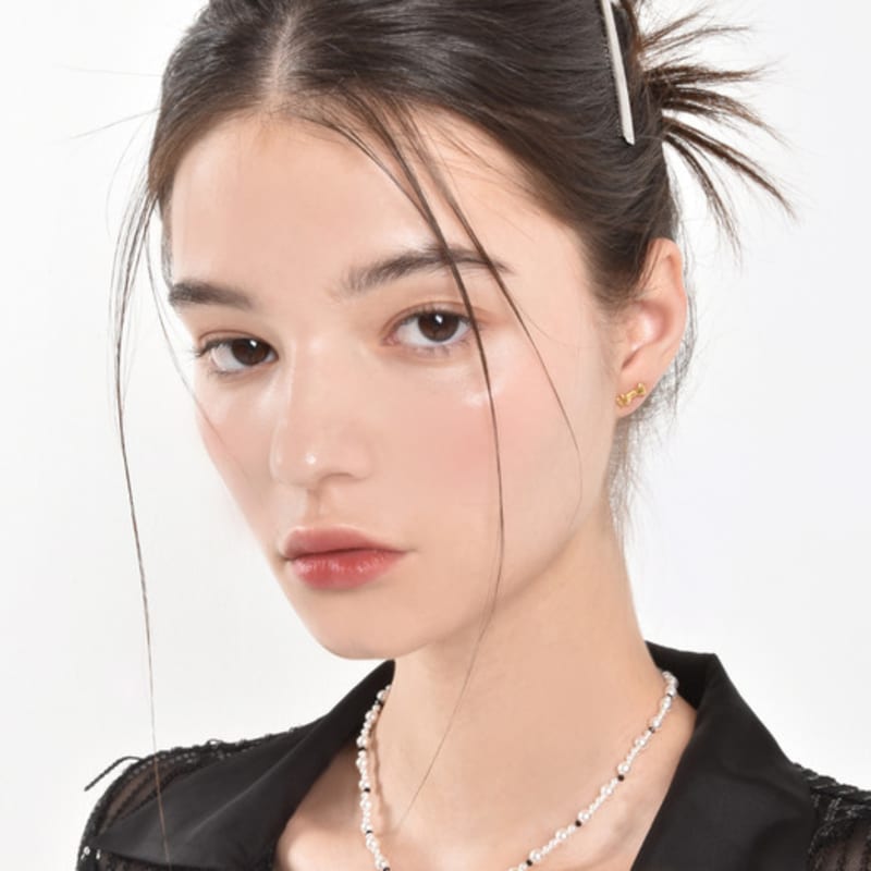 TOU TP005 Metal matte square hairpin