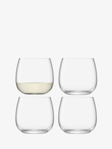 LSA Borough Stemless Glass x 4 (G1621-13-301)