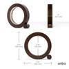 Official Umbra Ferris Ring Holder in Walnut