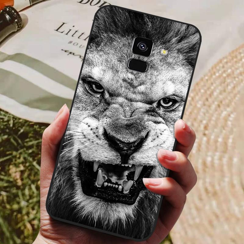 For Samsung Galaxy A8 2018 A530 A530F Case Silicon Soft TPU Phone Cover For Samsung A8 Plus 2018 A730 A730F Case Black Coques