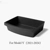 For Tesla Model Y Launch 2025-Up Juniper Under Seat Storage Box TPE Organizer Case Drawer Tray for Modely -2024 Accessories