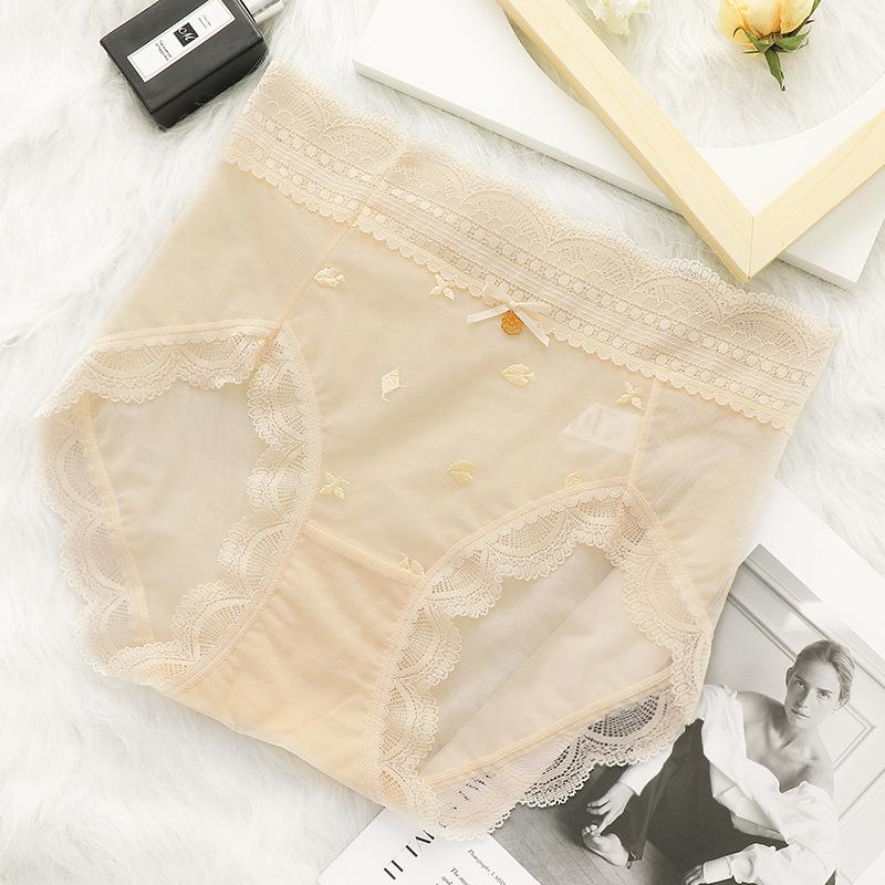 Damen Slips Bequeme Mädchen Slips Mittelhoch Weiche Unterhosen Sexy Dessous