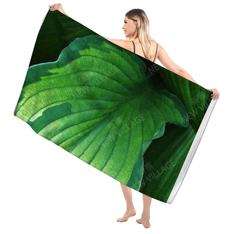 Bathroom Bath towel for adults sauna Large beach towel Gym towel Large hotel woman shower quick drying microfiber simple plant
