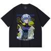 230 Gsm 100% Cotton Evangelion V6 Rei Print Unisex Heavy Cotton T Shirt