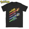 Pokemon Tshirt Mens Pure Cotton Casual Tshirt Round Neck Tshirt Short Sleeve Clothing Summer Sports Casual Short Sleeve Top