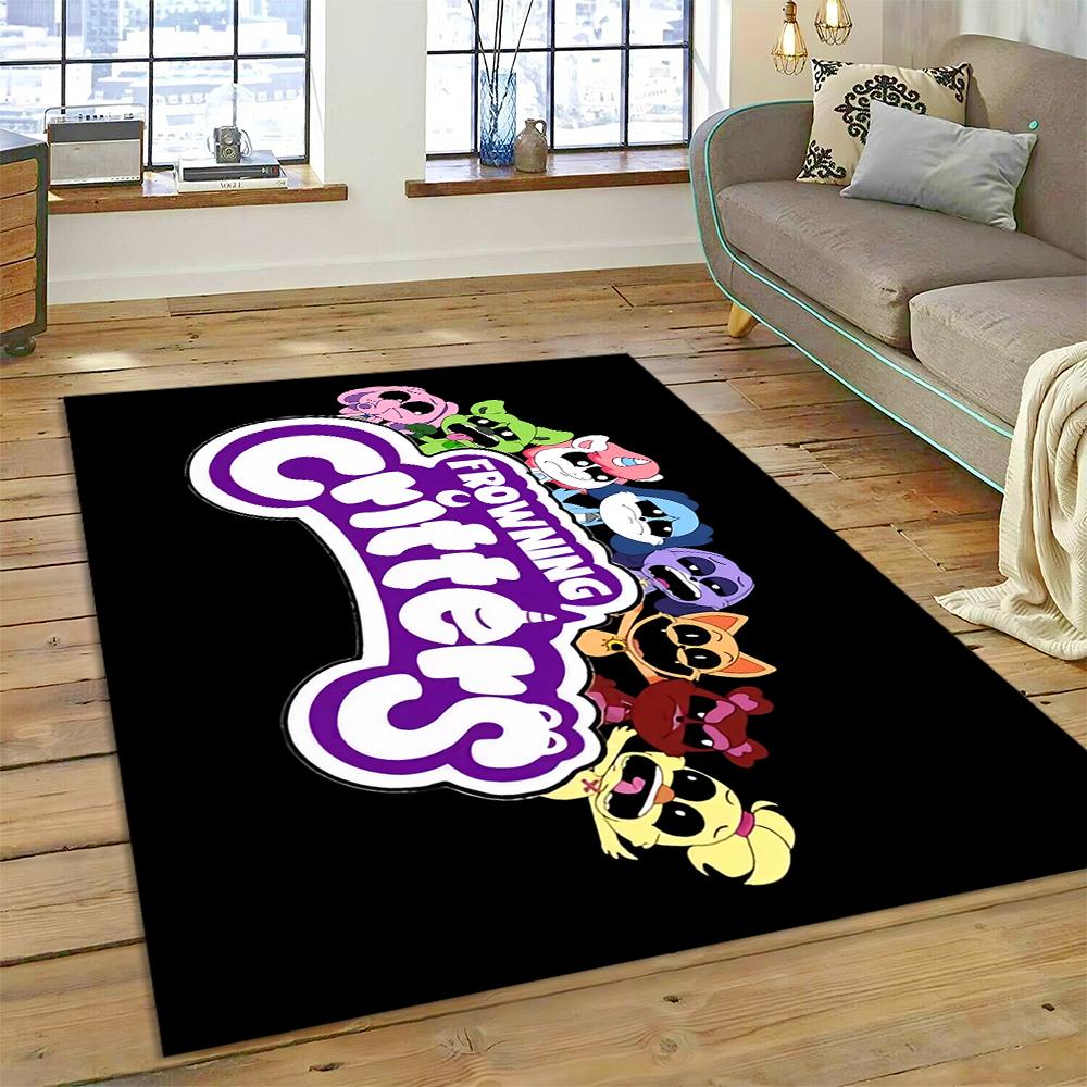 27 Style New Cute S-Smiling C-Critters Catnap Craftycorn Cartoon Carpet Rug for Living Room Bedroom Home Sofa,Non-slip Floor Mat
