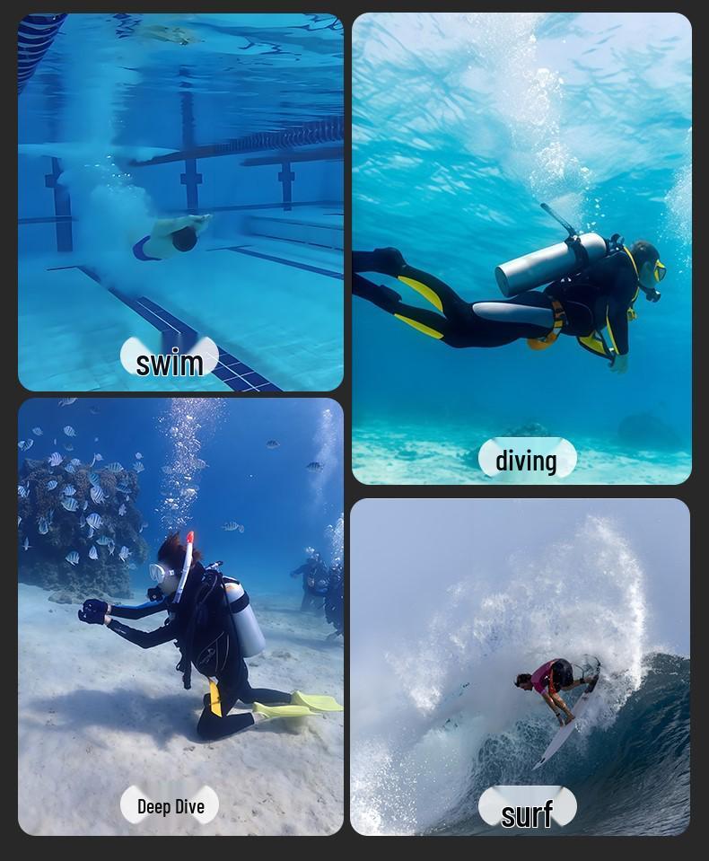 Caixa Estanque para Mergulho DJI Osmo Action 3/4/5 Pro para Câmera Esportiva.