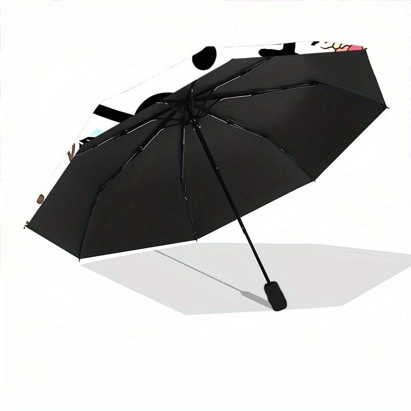 1pc Hello Kitty Automatic Opening/closing Umbrella, Compact Travel Umbrella - - Festive Accessory, Sturdy Ribs Yy250807096