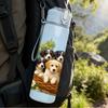 1PC Puppy Nest Family Group Print 750ml Color Plastic Sports Water Bottle Leakproof Flip Straw Lid For Sports Office Home Use