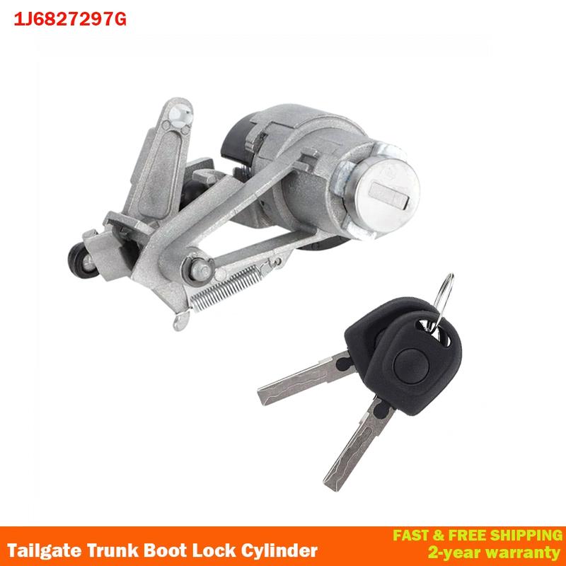 

Car Tailgate Trunk Boot Lock Cylinder With 2 Keys For Volkswagen Golf GIV Lupo Seat Arosa 1997-2006 1J6827297G