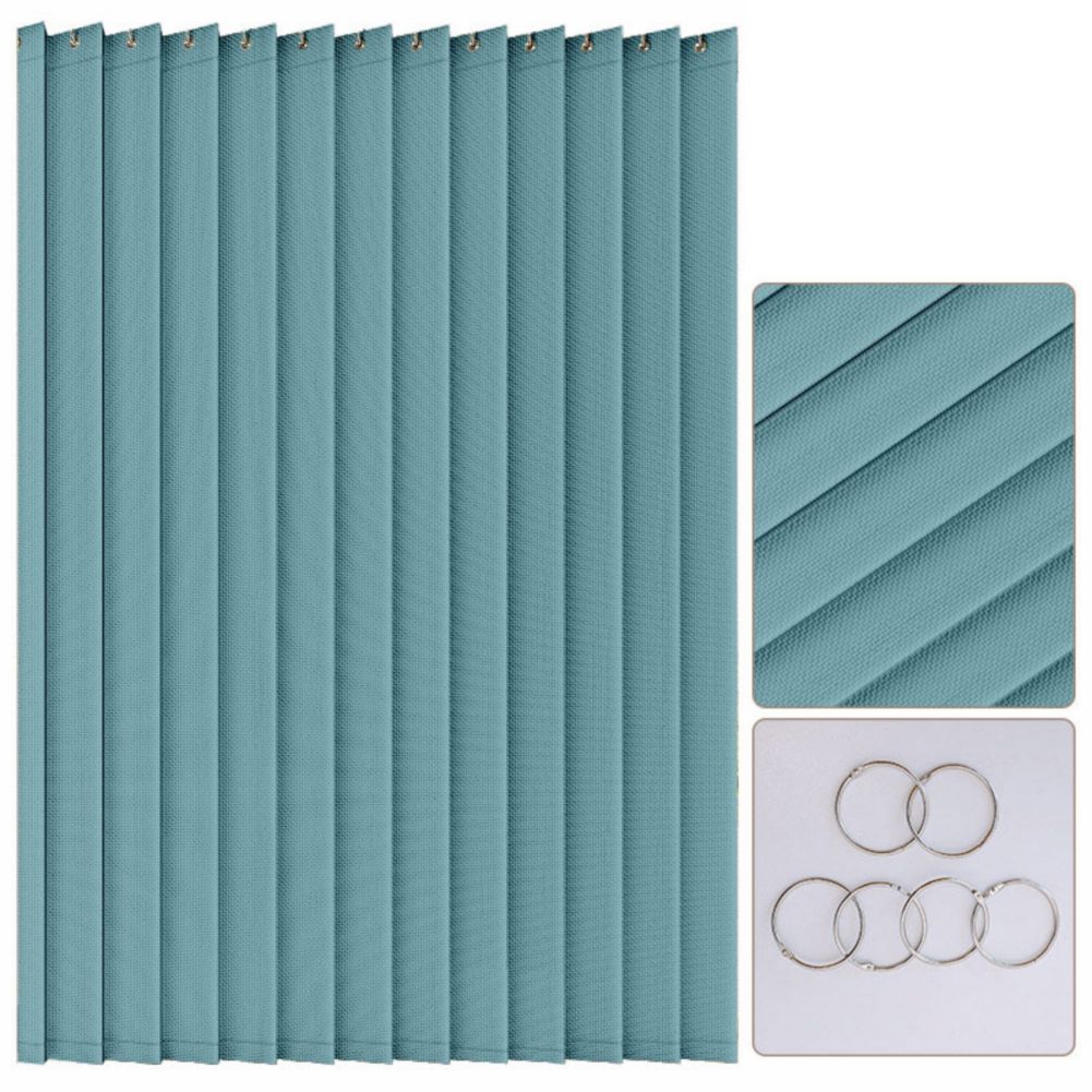 1pcs Pleated Hook-Up Blackout and Thermal Curtains