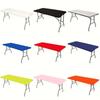 1Pcs Elastic Fitted Rectangular Tablecloth  For Home Parties Banquets Picnics Wedding Decorations
