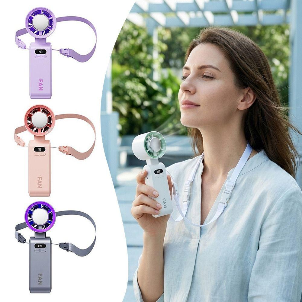Portable Mini Ice-cold Compress Fan Foldable High-power Fan Gifts Cooling Fan