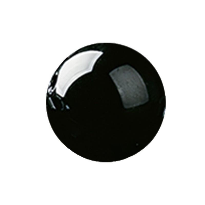 Natural Black Agate Beads for DIY Bracelet Jewelry - Round Spacer Beads