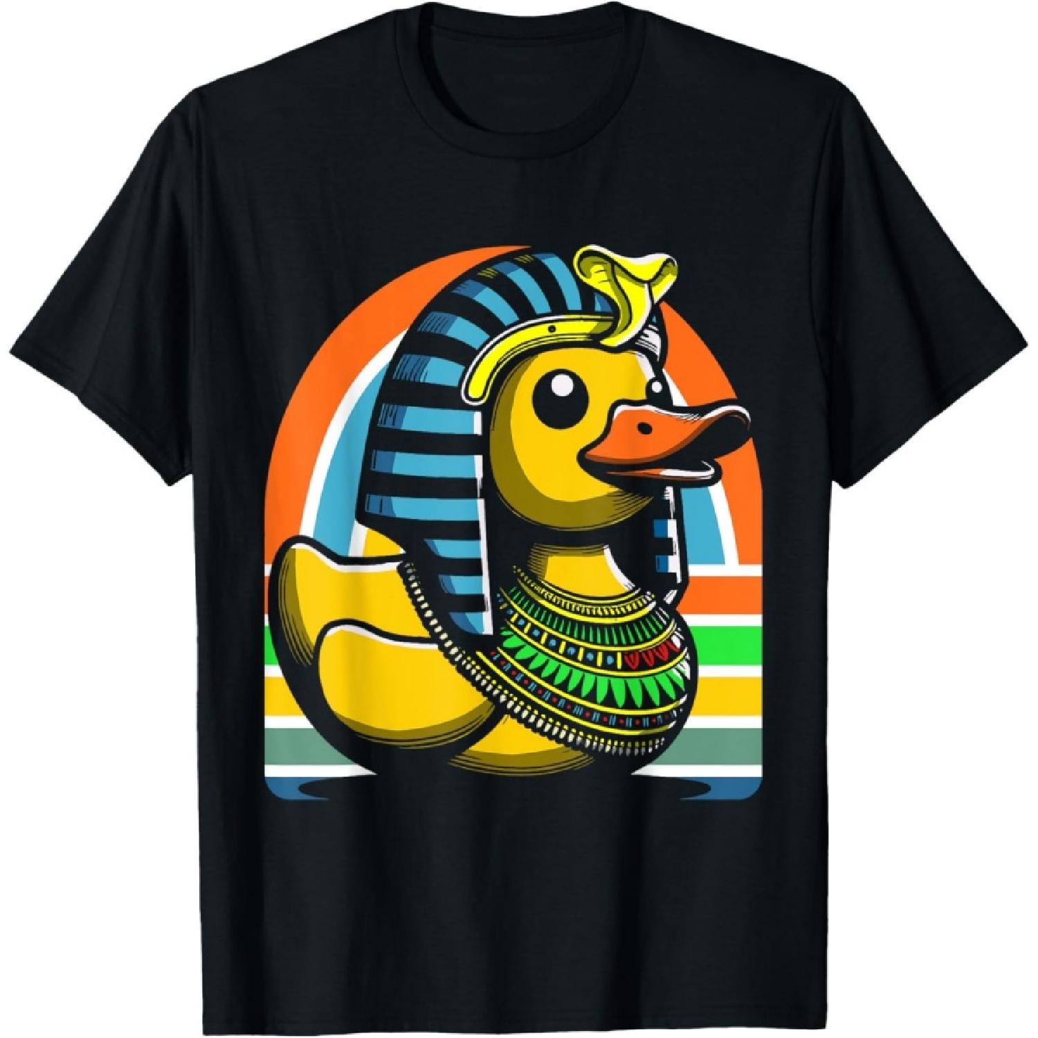 Клеопатра Резиновая Утка Египетская Богиня Утенок Футболка S