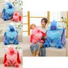 Adorable Plush Stitch Toy Heart Hugging Design Soft Pp Cotton Cuddly Stuffed Animal
