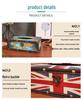 British-Style Waterproof Cylinder Tissue Box for Home, Car, or Restaurant